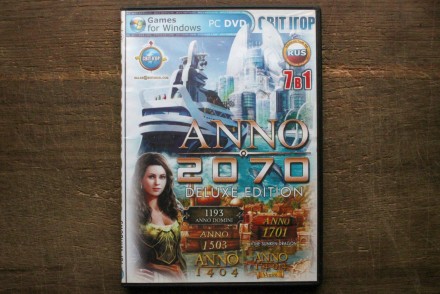 Anno (7в1) (DVD) | Диск с Игрой для ПК/PC

Диск с играми для ПК/PC. Семь игр н. . фото 2