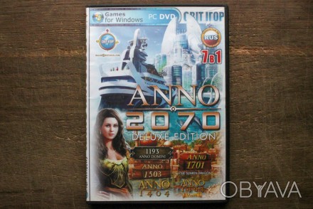 Anno (7в1) (DVD) | Диск с Игрой для ПК/PC

Диск с играми для ПК/PC. Семь игр н. . фото 1
