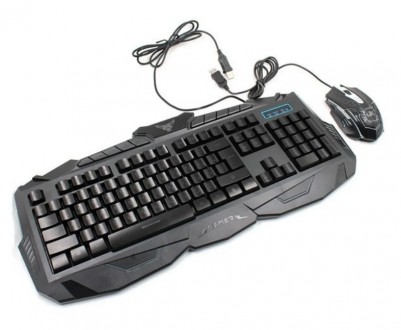 
Игровая клавиатура + мышка с подсветкой Atlanfa AT-V100 
Профессиональная игров. . фото 2