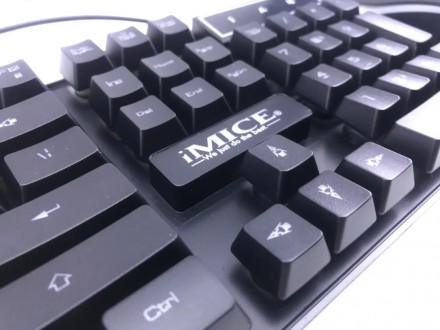 
Игровая проводная клавиатура и мышь iMICE KM-680
Профессиональная игровая клави. . фото 5