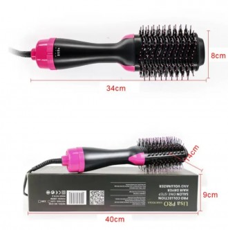 
Фен расчёска для укладки волос One Step 3 в 1 
Фен щетка One Step Hair Dryer an. . фото 4