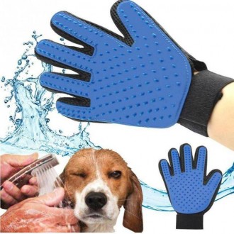 
Рукавичка для вичісування шерсті тварин True Touch Pet Glove
Рукавичка масажна . . фото 9
