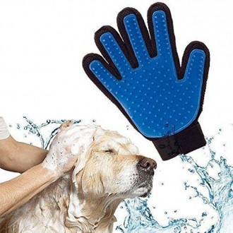 
Рукавичка для вичісування шерсті тварин True Touch Pet Glove
Рукавичка масажна . . фото 11