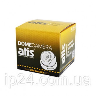 Цветная наружная купольная MHD видеокамера AMVD-2MVFIR-30W/2.8-12 Pro со встроен. . фото 3