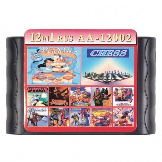 У збірник AA-12002 (12игр) входять наступні ігри:
Збірник ігор для приставки Seg. . фото 4