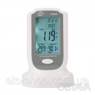 Газоанализатор формальдегида (HCHO, 0-50°C, 10-90%) BENETECH GM8801