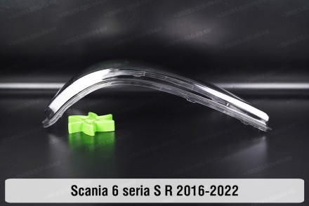 Стекло на фару Scania 6 S R (2016-2024) правое.
В наличии стекла фар для следующ. . фото 4