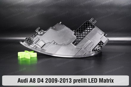 Новый корпус фары Audi A8 D4 Matrix (2009-2013) III поколение дорестайлинг правы. . фото 8