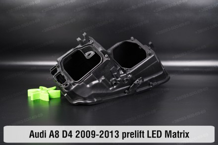 Новый корпус фары Audi A8 D4 Matrix (2009-2013) III поколение дорестайлинг правы. . фото 9