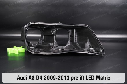 Новый корпус фары Audi A8 D4 Matrix (2009-2013) III поколение дорестайлинг правы. . фото 2