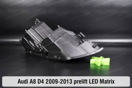 Новый корпус фары Audi A8 D4 Matrix (2009-2013) III поколение дорестайлинг правы. . фото 6