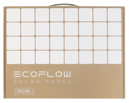 
Солнечная панель 110W Solar Panel от американского бренда "EcoFlow" портативная. . фото 7