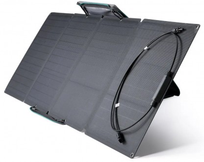 
Солнечная панель 110W Solar Panel от американского бренда "EcoFlow" портативная. . фото 4