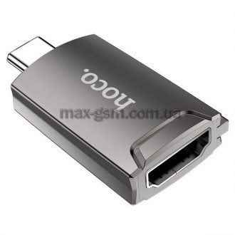 Перехідник Type-C «папа» — «мама» HDMI, підтримує 4K 30 Гц (3840*2160 пікселів),. . фото 2