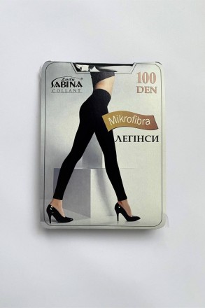 
 Щільність: 100 DEN
Колір: чорний.
Щільні легінси для жінок, виготовлені з воло. . фото 3