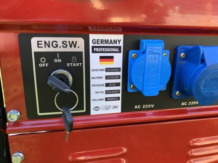 Генератор Dusseldorf DF 9700 3.5 кВт пиковая, 3 кВт номинальная мощность
Террит. . фото 4