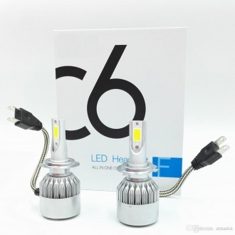 
Комплект LED ламп MHZ C6 H7 5540 характеризуется повышенной светоотдачей и длит. . фото 2