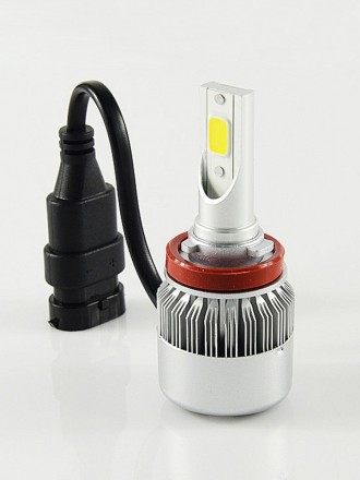 
Комплект автомобильных Led ламп C6 H11 имеет повышенную светоотдачу и длительны. . фото 8
