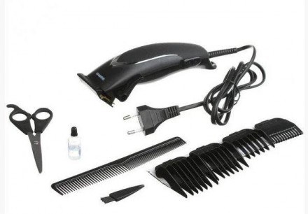 
Професійна машинка для стрижки волосся Gemei GM-809 9W
Надійна та якісна машинк. . фото 10
