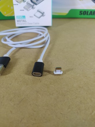 
Магнитный кабель для зарядки IOS, Magnetic USB Cable Инновационный магнитный ка. . фото 4