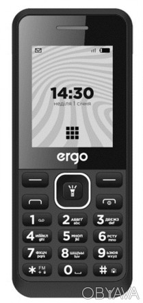Мобiльний телефон Ergo B242 Dual Sim Black 
 
Отправка данного товара производит. . фото 1