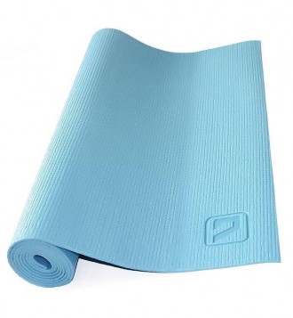 Килимок для йоги LiveUp PVC Yoga Mat Для занять спортом необхідний спеціальний к. . фото 2