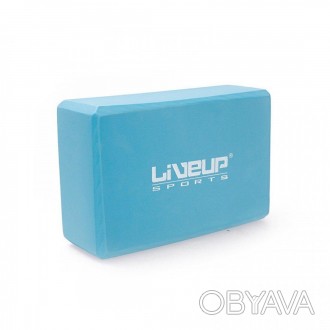 Блок для йоги LiveUp EVA Brick Чтобы занятия йогой проходили максимально приятно. . фото 1