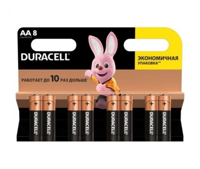 Батерейка Duracell AA MN1500 LR06 8 шт (U0059866). Чернігів. фото 1 Батерейка Duracell AA MN1500 LR06 8 шт (U0059866). Чернігів. фото 1