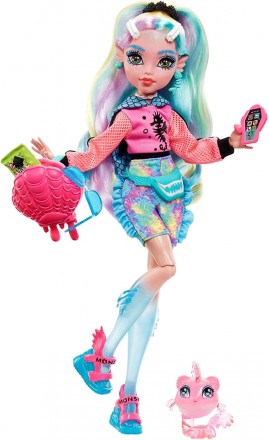 Школа вернулась в сессию, и упыри Monster High появляются в стиле крика! Кукла L. . фото 2