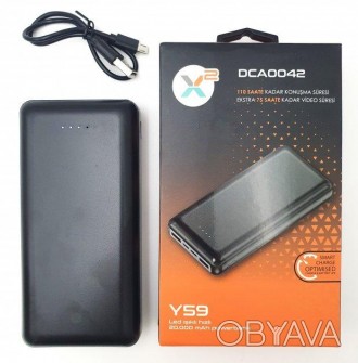 Power Bank Dexim X2 Y59 20000 mAh повер банк с умной зарядкой