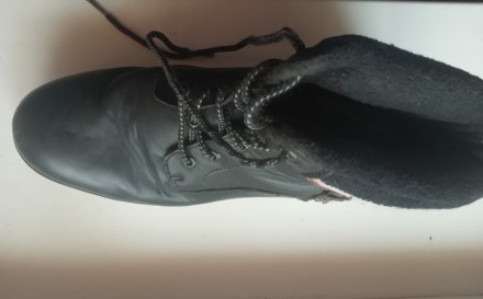 Зимние кожаные ботинки Landrover, на искусственном меху, в хорошем состоянии, до. . фото 2