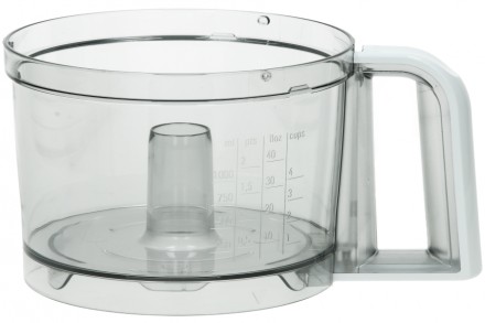 Чаша основная 1000ml для кухонного комбайна Bosch 649582
Чаша (емкость) основная. . фото 3