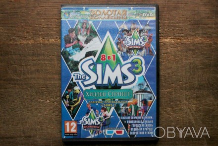The Sims 3: Хидден Спрингс (8в1) (DVD) | Диск с Игрой для ПК/PC

Диск с играми. . фото 1