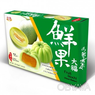 Fruit Mochi Hami Melon - ароматний японський десерт із насиченою начинкою зі сма. . фото 1