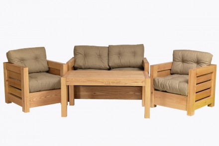 Стильный и функциональный комплект деревянной мебели COMFORT WOOD. Изготовлен из. . фото 2