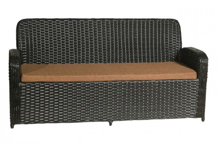 Стильний комплект садових меблів з ротангу GRACE складається із дивану, 2 крісел. . фото 4