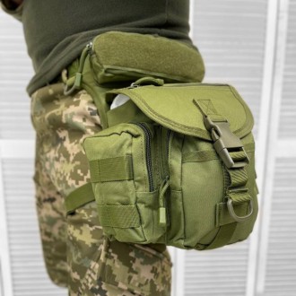 Тактична сумка на пояс та ногу з кріпленням на стегно олива. Одеса. фото 1 Тактична сумка на пояс та ногу з кріпленням на стегно олива. Одеса. фото 1