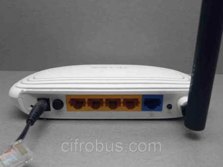 Wi-Fi-роутер, стандарт Wi-Fi: 802.11n, макс. швидкість: 150 Мбіт/с, комутатор 4x. . фото 5