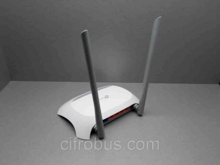Wi-Fi-роутер, стандарт Wi-Fi: 802.11n, макс. швидкість: 300 Мбіт/с, комутатор 4x. . фото 5