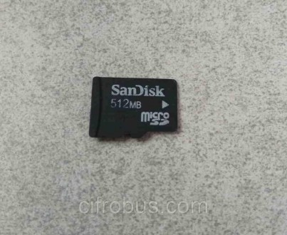 MicroSD 512Mb - — компактное электронное запоминающее устройство, используемое д. . фото 2