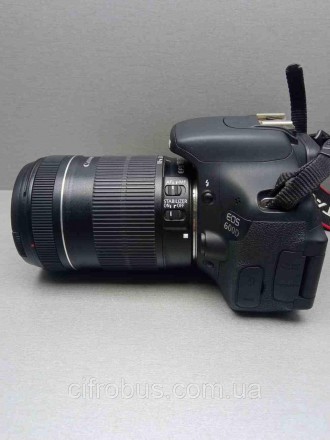 Аматорська дзеркальна фотокамера, байонет Canon EF/EF-S, об'єктив у комплекті, м. . фото 3