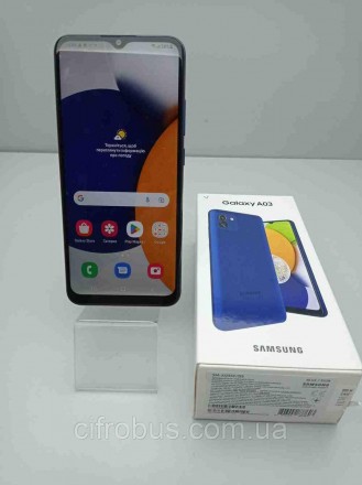 Samsung Galaxy A03 – смартфон начального уровня, который имеет большой дисплей и. . фото 2
