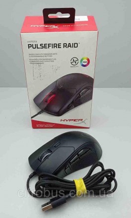 HyperX Pulsefire Raid (HX-MC005B) – игровая мышь, предназначенная для максимальн. . фото 2