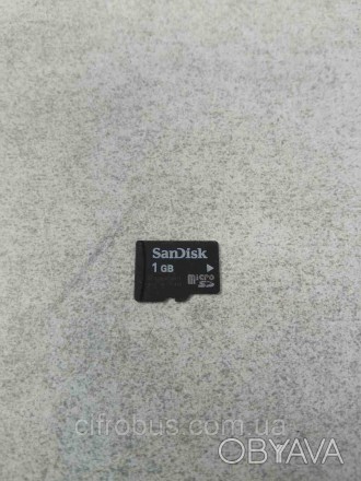 MicroSD 1Gb. Стандарт microSD, створений на базі стандарту TransFlash, розроблен. . фото 1