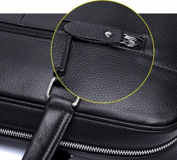 
	Классическая, стильная, мужская сумка для ноутбука Tiding Bag A25-9904A изгото. . фото 3