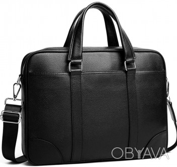 
	Классическая, стильная, мужская сумка для ноутбука Tiding Bag A25-9904A изгото. . фото 1