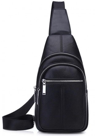 
	Стильный кожаный мужской слинг Tiding Bag A25F-5060A изготовлен из натуральной. . фото 5