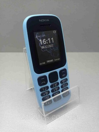 Nokia 105 Single Sim New - телефон, который отлично подойдёт пользователей котор. . фото 3