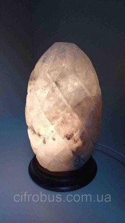 Светильник соляной - это глыба каменной соли в виде плафона с отверстием внутри . . фото 4