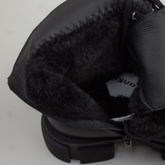 Черевики жіночі VanKristi 581238 в універсальному чорному кольорі, виготовлені з. . фото 9